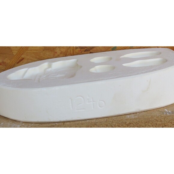 Kimple Open Pour Witch Slip Mold 1246 Head / Hands / Feet - Picture 6 of 8